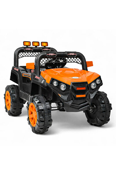 ALBADER سيارة أطفال كهربائية بتصميم جيب صغير مع محركين، بطارية 12 فولت، سيارة...