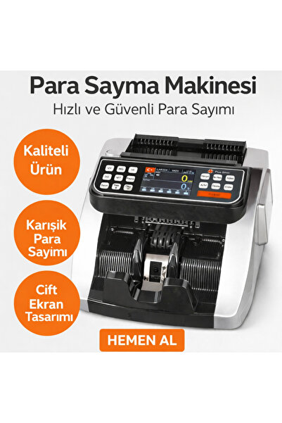 Store Art plus para sayma makinesi karışık sayma sesli konuşma müşteri ekranlı