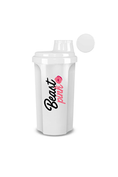 GymBeam BeastPink Shaker alb 700 ml