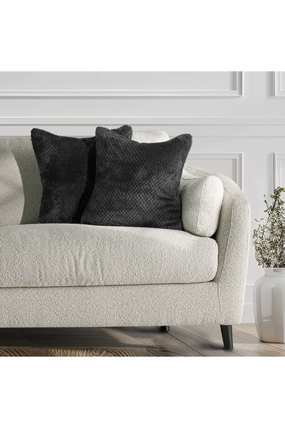 Deco King Set of 2 decorative cushion covers with zipper, Henry, 240 g/m2, 45...