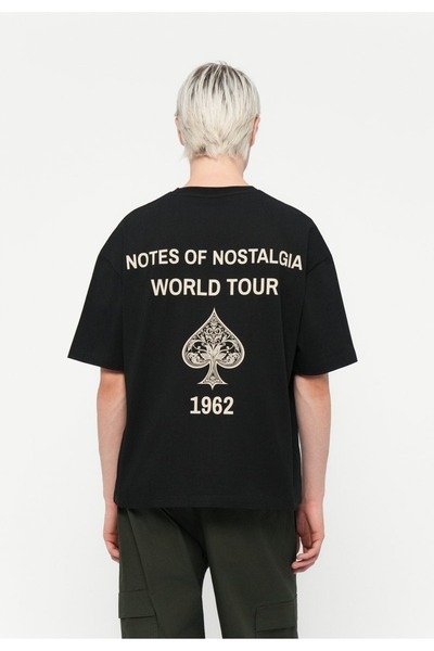 ZAVIXO - Ανδρικό εμπριμέ μπλουζάκι Σαουδικής Αραβίας με κοντά μανίκια, βαμβακ...