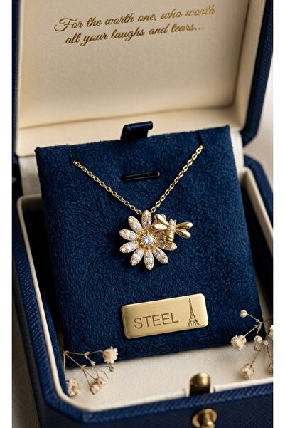 İNN JEWELLERY 316L Steel Necklace, Tarnish-Resistant, Anti-Allergic, Stainles...