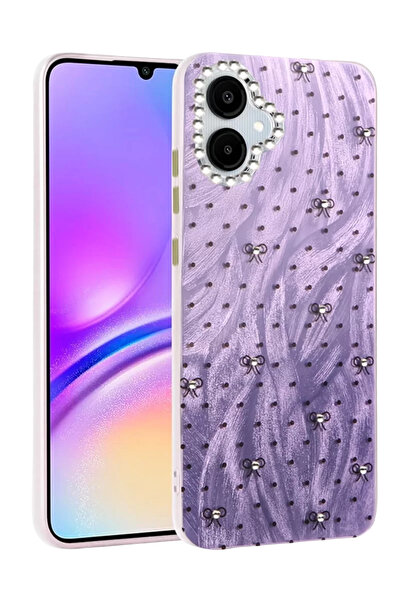 Beta Moda Hub غطاء حماية لهاتف سامسونج جالاكسي A06 من نيو فيس - غطاء بنمط مرآ...