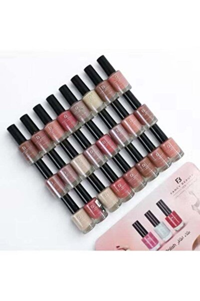 FANCY BEAUTY Nail Polish Set with 24 Pieces Multicolor