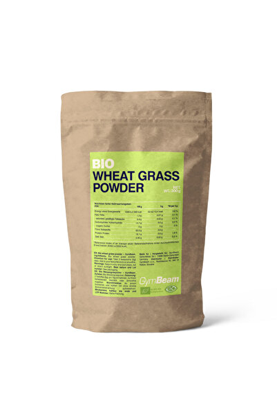 GymBeam Pudră de iarbă de grâu BIO, 200 g
