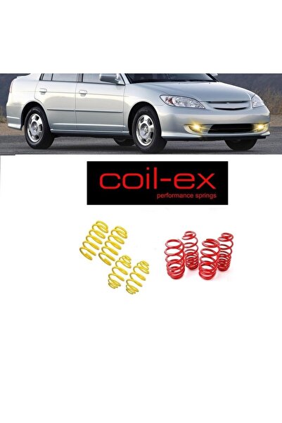X POWER TUNİNG honda civic 2001.2006 coil-ex 4.cm spor helezon yay
