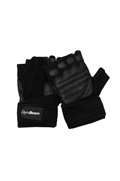 GymBeam Mănuși de fitness Pro WristWrap Negre L