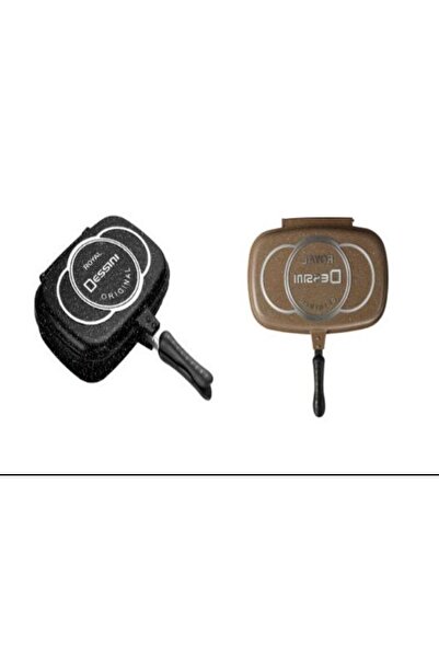 SimpluAcasa Dessini Royal Reversible Double Frying Pan (Model 36 cm)