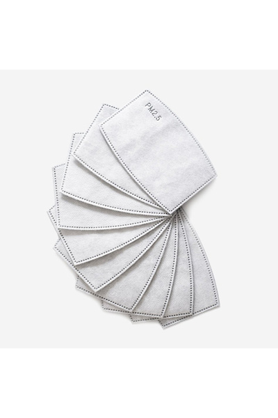 GymBeam Mască de față cu filtru PM2.5, pachet de 10