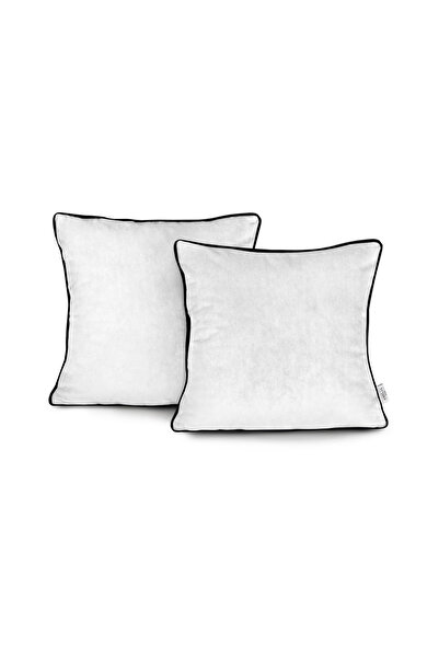 Amelia Home Set 2 huse perne decorative din catifea stil modern, Velvet, 220 ...