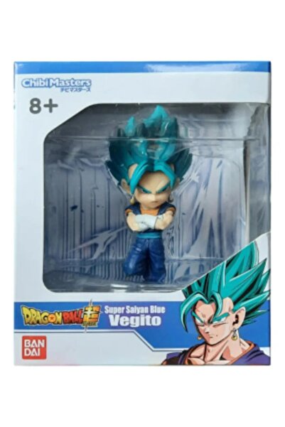 BANDAI Dragon Ball Super Super Saiyan Blue Vegito Figure 8 cm Chibi Masters A...