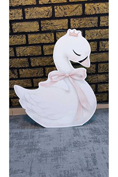 Bolat Dijital KRALİÇE KAZ (FİYONKLU) AYAKLI MAKET 70 CM