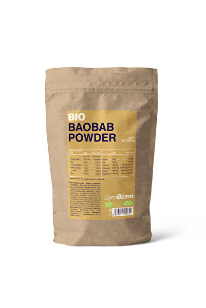 GymBeam Pudră de Baobab BIO, 200 g