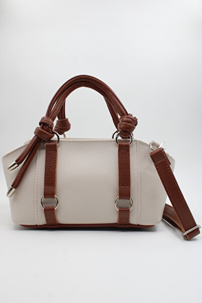 LASSO Γυναικεία τσάντα χεριού, μπράτσου και ώμου με λεπτομέρεια δαχτυλιδιού μ...