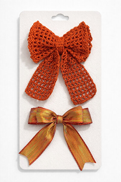 LİA CLİPS CO Girl's 2-Piece Hair Clip Set