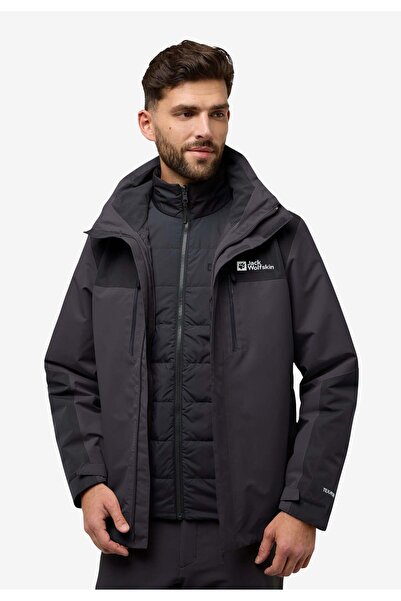 Jack Wolfskin سترة جاسبر 3IN1 JKT للرجال للاستخدام الخارجي
