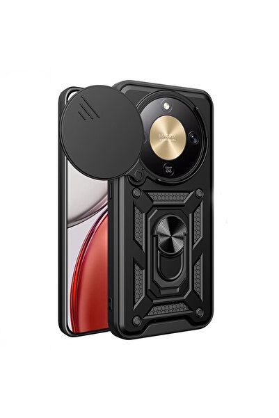 m.tk moveteck Honor Magic 8 Lite Case with Camera Protection Sliding Rotatabl...