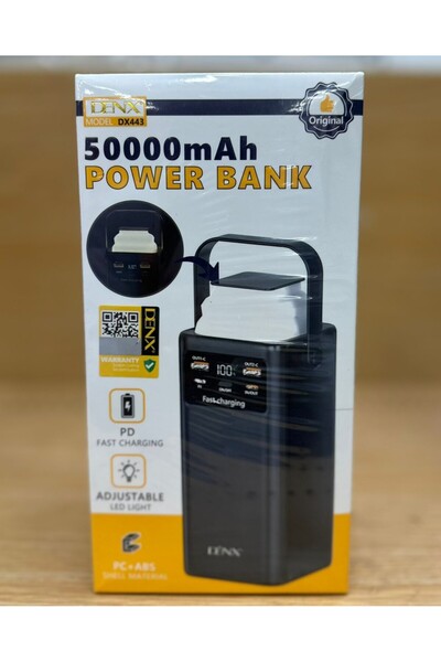 Generic بنك طاقة محمول DENX بسعة 50000 مللي أمبير DX443