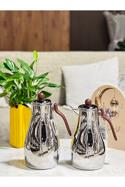 Generic Trumsk Set of Chrome, Wooden Handle, 1L