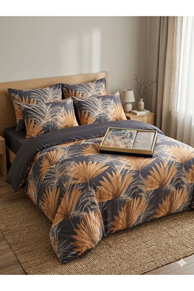 Constanza Exclusive Lunessa Cotton Patterned 200 X 220 cm Double King Size Du...