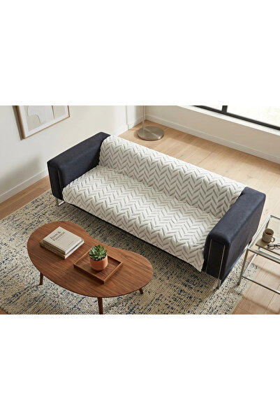 VELANORA HOME 180X220 Thick Sponge Non-Slip Welsoft Soft Embossed Modern Sofa...