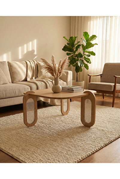 ELEGANT MOBİLYA OLERA Hazeran Detaylı Orta Sehpa