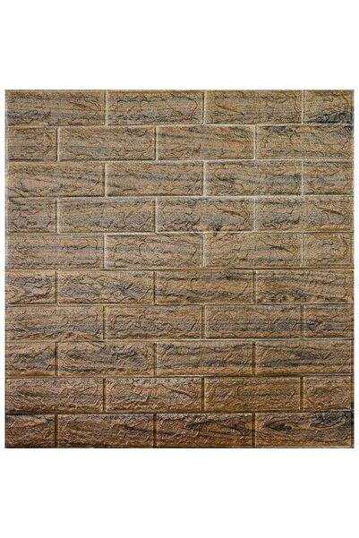 HORECA MARKET Kendinden Yapışkanlı Duvar Kağıdı Panel Strafor Köpük Agaç Tuğl...