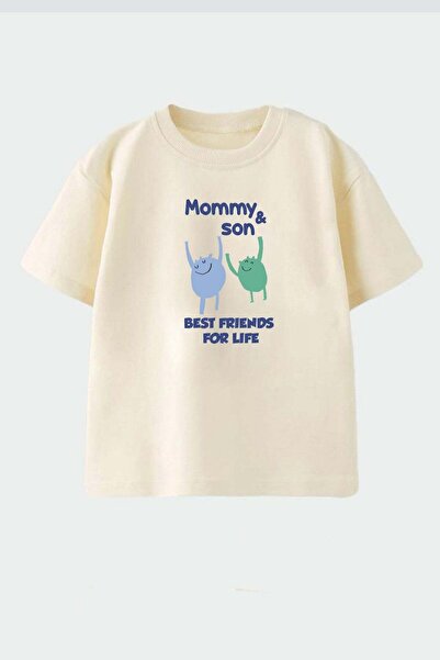 Monila Μπλουζάκι για αγόρια από βαμβάκι με στάμπα και λαιμόκοψη ποδηλάτου