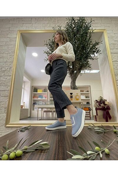 rocassi حذاء نسائي كاجوال من الجلد الطبيعي