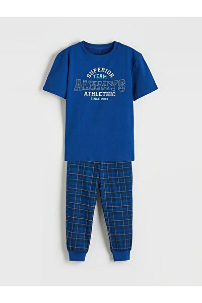 LC Waikiki Printed Boys' Pajama Set (S6)