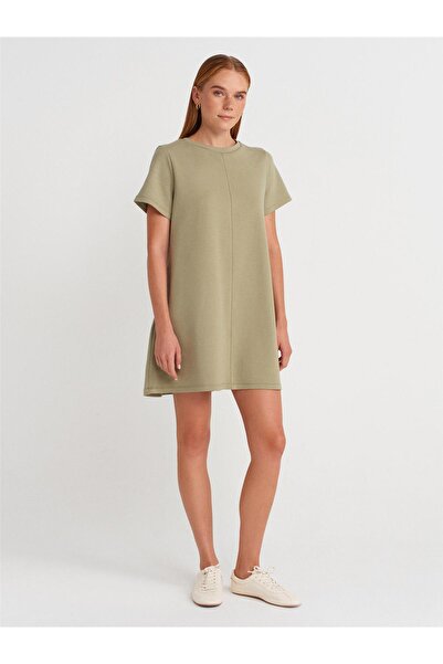 MU&ME BOUTİQUE Dress Mini Short Sleeves