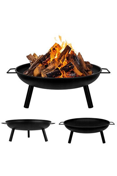 flamma Vatra pentru foc metalica 60cm pentru terasa , cu picioare incluse