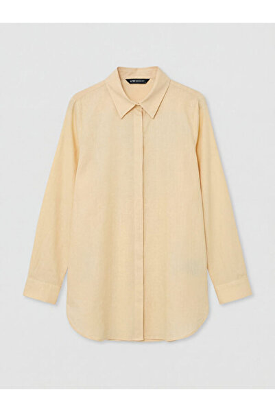 LC Waikiki Rmz Gi̇yi̇m Farkiyla Textured Women's Shirt Tunic