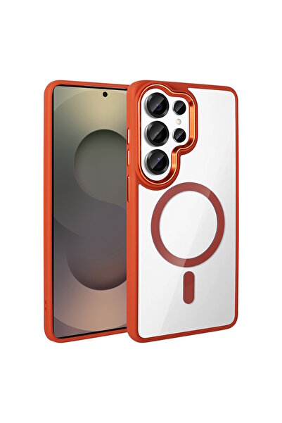 m.tk moveteck Samsung Galaxy S26 Ultra Case Chrome Mica Magsafe Transparent B...