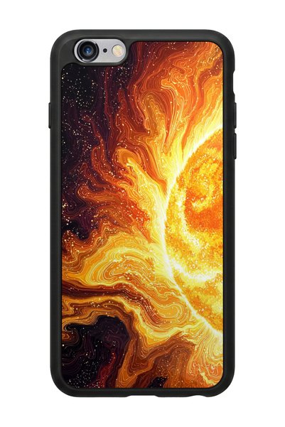 Snacase حافظة ممتازة لامعة متوافقة مع هاتف iPhone 6 Plus مع تصميم شمسي
