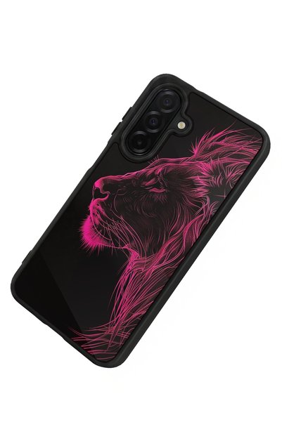Snacase Samsung Galaxy A56 Compatible Lion Design Glossy Premium Case