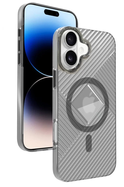 TeknoKapsül حافظة جوكو آيفون 16 ستيلا PC الصلبة Magsafe - أسود