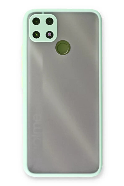 Beta Moda Hub غطاء حماية سيليكون مونتريال لهاتف Realme C25 من Newface - تركواز