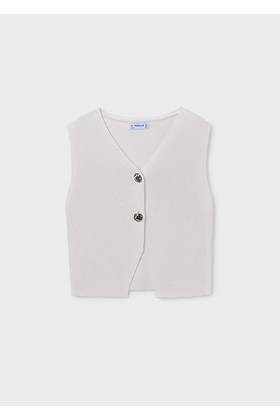 MAYORAL Girl's Vest Cream - 06020