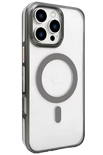 TeknoKapsül حافظة جوكو آيفون 16 برو جليم PC الصلبة Magsafe - رمادي تيتانيوم