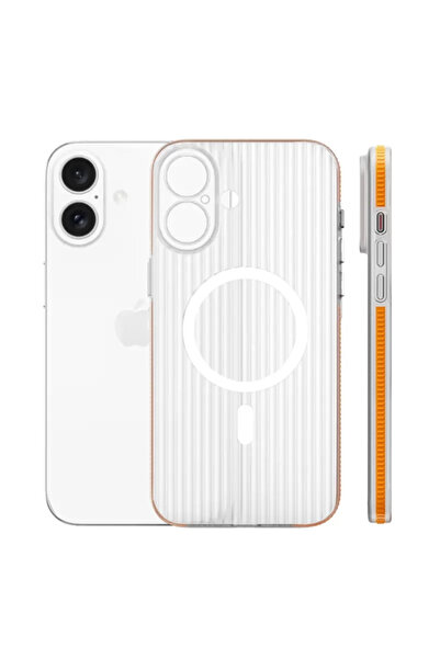 TeknoKapsül غطاء جوكو آيفون 16 لاين ماج سيف - برتقالي