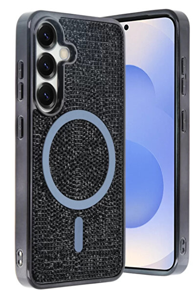 Beta Moda Hub غطاء جوكو لهاتف سامسونج جالاكسي S23 FE هيلين ماجسيف - أسود