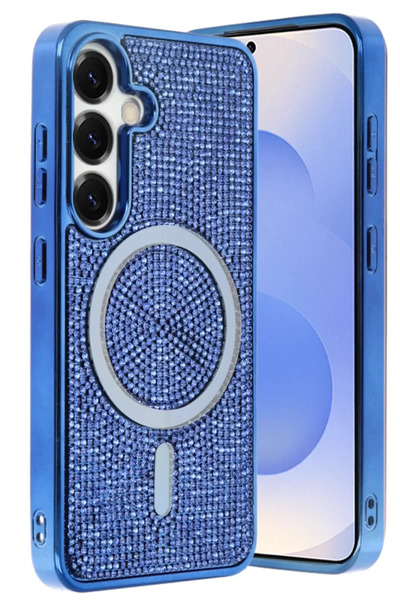 Beta Moda Hub غطاء جوكو لهاتف سامسونج جالاكسي S23 FE هيلين ماجسيف - أزرق داكن