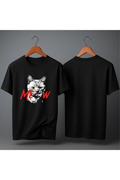 ELFERA Meow Printed T-Shirt