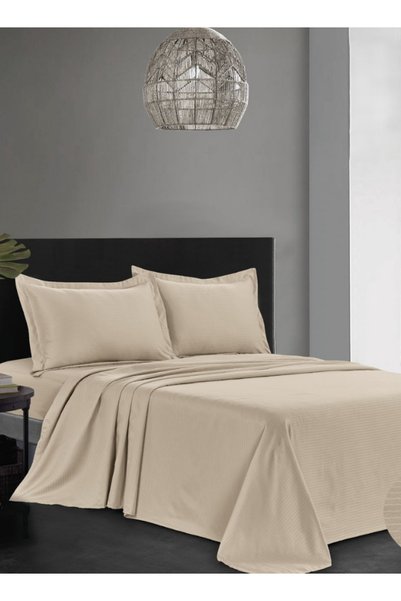 INREST طقم شرشف مطاط مفرد من إن ريست – شرشف مطاط 1.2 × 2 م + 35 سم مع بيت مخد...
