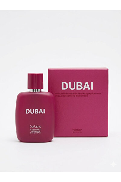 DeFacto Dubai Kadın Parfüm 50 ml Oryantal Odunsu Kalıcı Kadın Parfümü