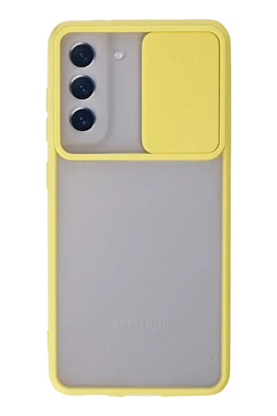 Beta Moda Hub حافظة نيو فيس لهاتف سامسونج جالاكسي S21 FE كاميرا سيليكون منزلق...