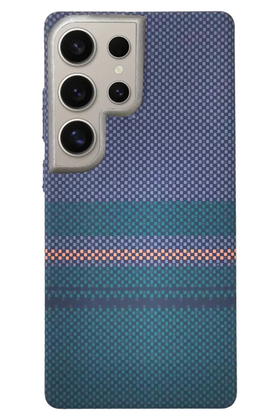 TeknoKapsül غطاء جوكو سامسونج جالاكسي اس 24 الترا بيسا ماجسيف - أزرق