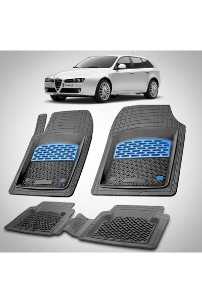 TEAMCAR Alfa Romeo 159 Sportwagon Προ-αναδιαμορφωμένο Συμβατά Πατάκια Δαπέδου...