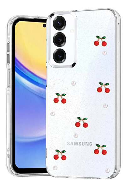 Beta Moda Hub غطاء نيو فايس سامسونج جالاكسي S23 FE بنمط فيونكة - نمط 9